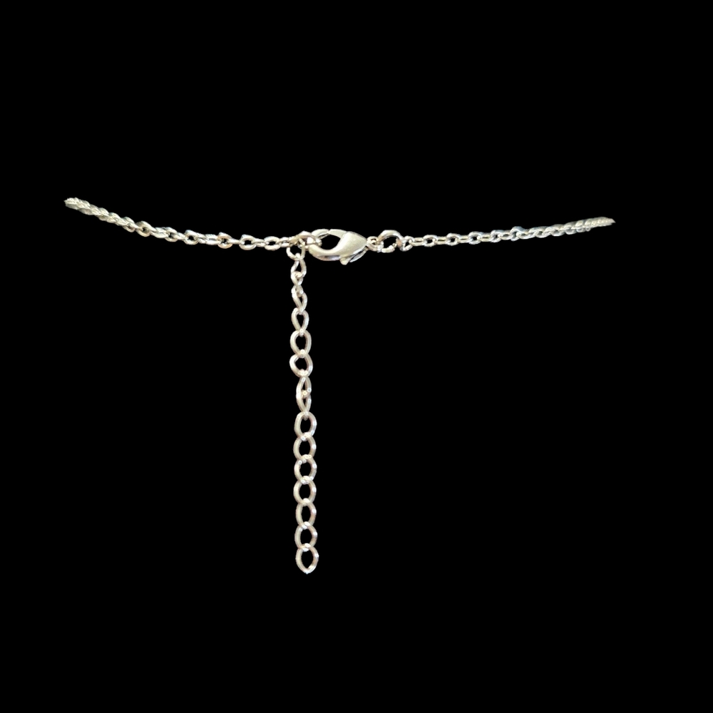 CATE & CHLOE Blake Halo Pendant & Earrings with CZ Crystals - Picture 4 of 7